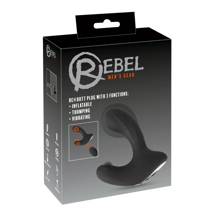 Rebel - Anal-Plug mit Pulsation und Vibration 1 St gnstig kaufen | medpex