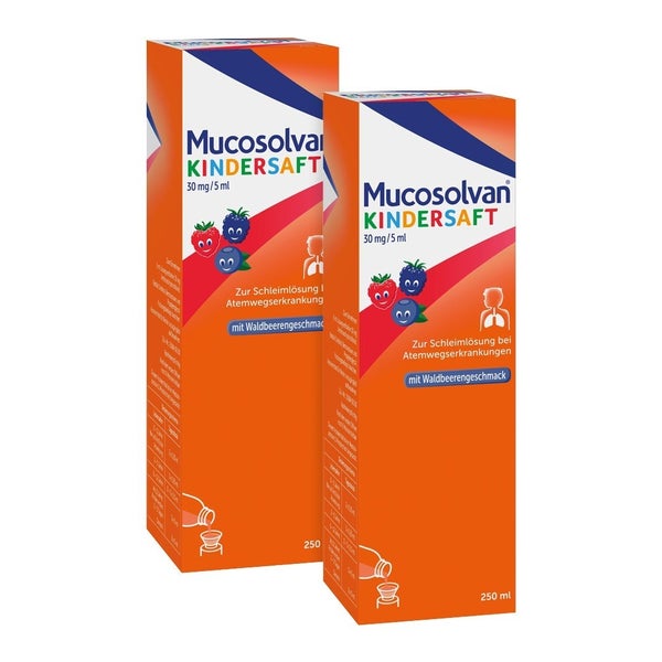 Mucosolvan Kinder Hustensaft 2X250 ml