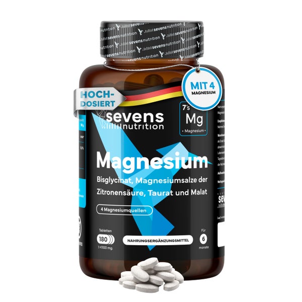 Sevens Nutrition Magnesium Komplex 4-in-1 180 St