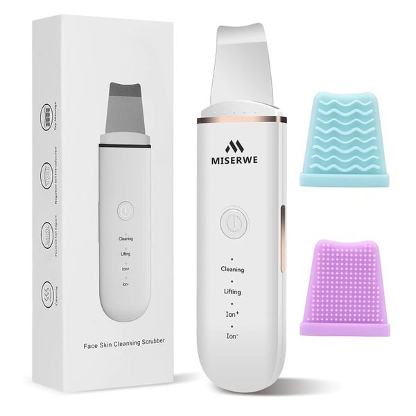 Skin Scrubber Face Skin Spatula Ultraschallpeelinggerät Skin Scrubber Mitesserentferner 1 St