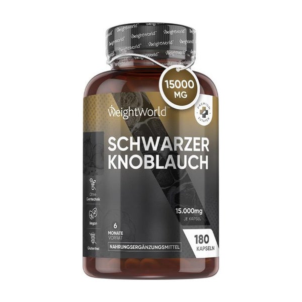 WeightWorld Schwarzer Knoblauch 180 St