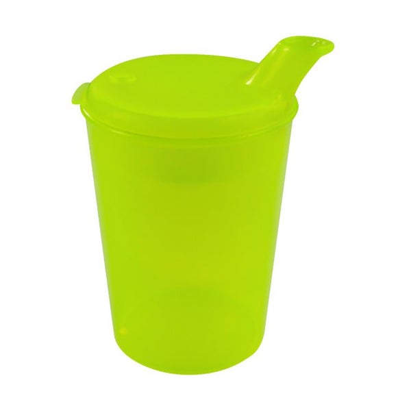 Medi-Inn Schnabelbecher Trinkbecher 250 ml Öffnung 12x10 mm gelb 1 St