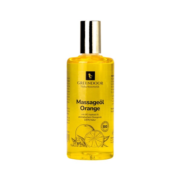 GREENDOOR Massageöl Orange 100 ml