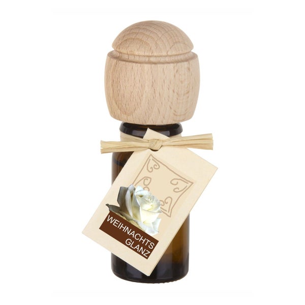 Traumduft Piccolino Weihnachtsglanz Duftöl – Handgefertigt, ätherische Öle, Buchenholzverschluss 10 ml