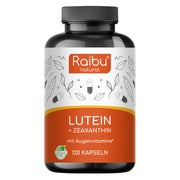 Lutein Zeaxanthin 50 mg + 12,5 mg, mit Vitamin A & B2 - RAIBU 120 St