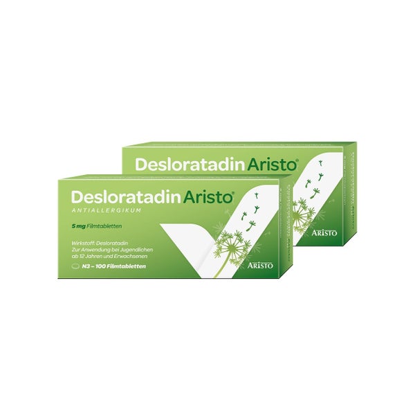 Desloratadin Aristo 5mg Tabletten 2X100 St