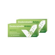 Produktabbildung: Desloratadin Aristo® 5 mg Antiallergikum Doppelpack 2X100 St