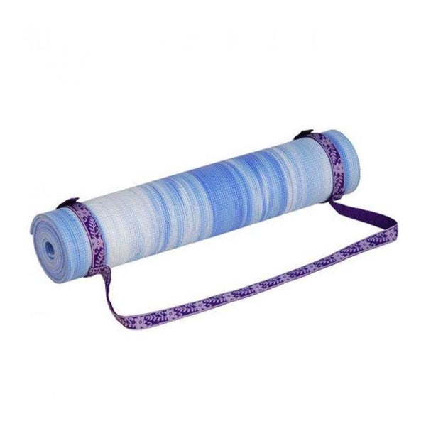 bodhi Yogamatten-Tragegurt gemustert, lila 1 St