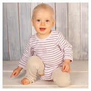 Merino-Babystulpen uni creme
