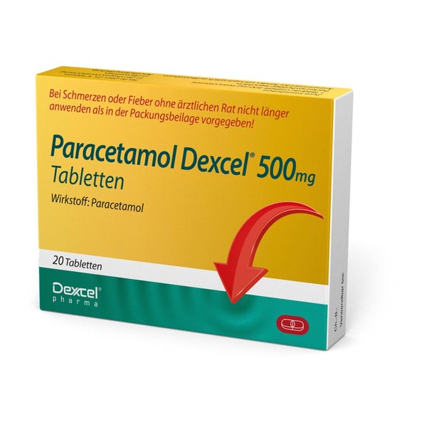 Paracetamol Dexcel® 500 mg 20 St