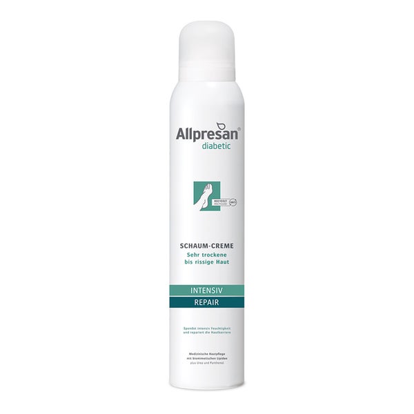 Allpresan diabetic INTENSIV + REPAIR Schaum-Creme mit Urea 200 ml