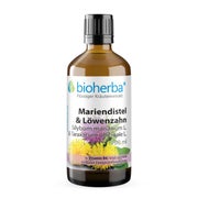 Bioherba Mariendistel & Löwenzahn Tropfen Tinktur 100 ml