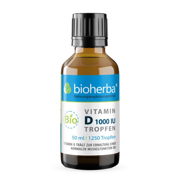 Bio Vitamin D Tropfen 1000 I.e. 25 µg 50 ml
