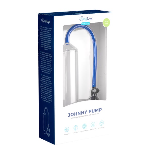 Johnny Pump - Transparente Penispumpe Pumpball und Maßskala (1 Stück) 1 St