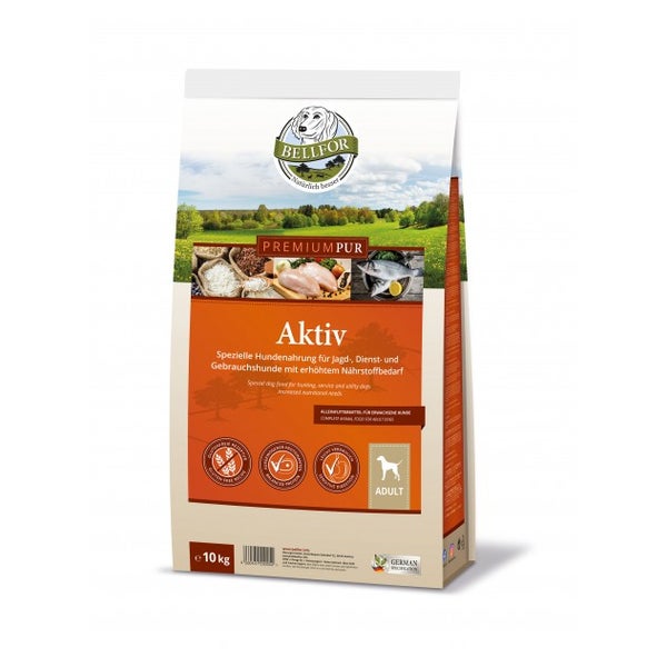 Bellfor Glutenfrei Hundefutter PREMIUM PUR Aktiv 10 kg 10000 g