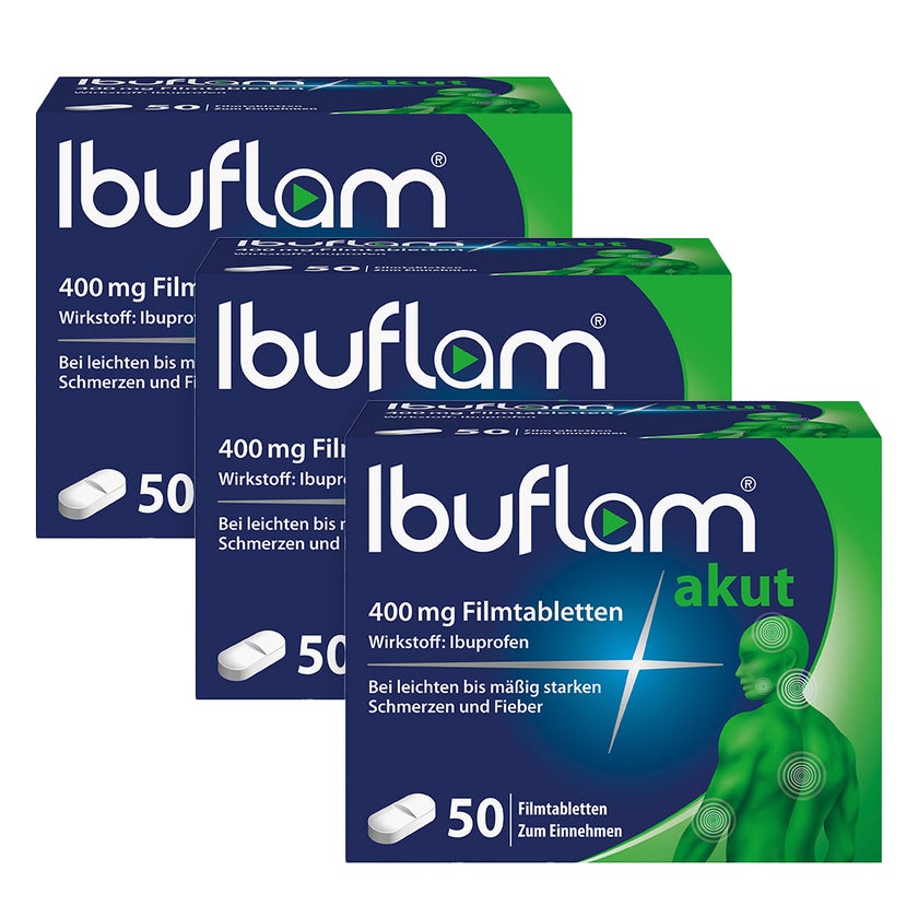 Ibuflam Akut Filmtabletten - 3 x 50 St 50 St