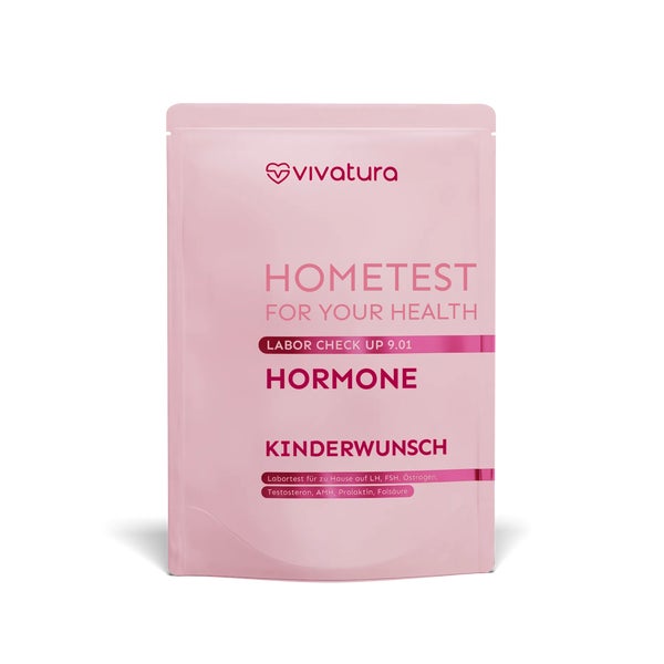 vivatura® Kinderwunsch Hormone TEST-KIT 1 St