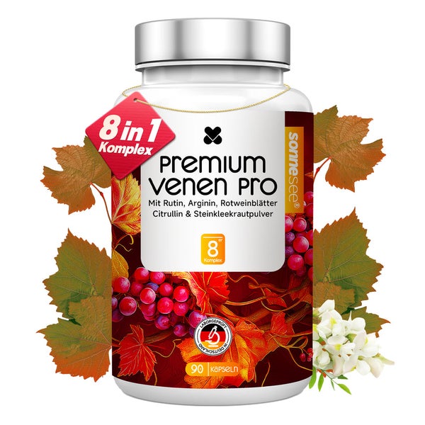 Premium Venen Pro Kapseln, 90 Stück 90 St