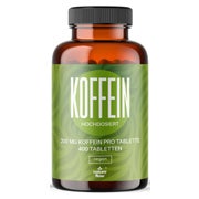 Koffeintabletten 200 mg - 400 Tabletten - Nature Flow 400 St