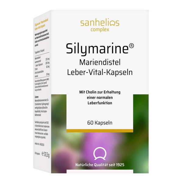 Silymarine Mariendistel Leber-vital-kapseln 60 St