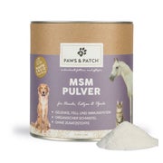 PAWS&PATCH MSM Pulver für Hunde, Katzen und Pferde 400 g