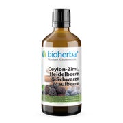 Ceylon-zimt Heidelbeere & Schw.maulbeere Tropfen 100 ml
