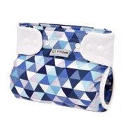 T-TOMI Spreizhöschen Druckknöpfe Blue triangles (5-9kg) 1 St