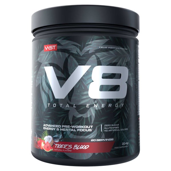 VAST V8 Total Energy (314g) Tiger's Blood 314 g