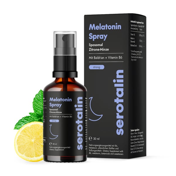 serotalin Melatonin Spray liposomal|Für entspannte Nächte 30 ml