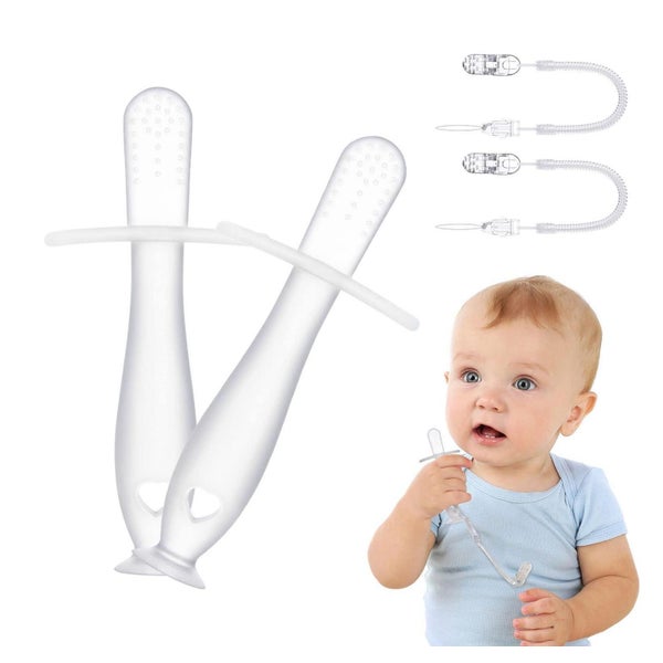 Beißring Baby Silikon Zahnungshilfe BPA frei 1 St