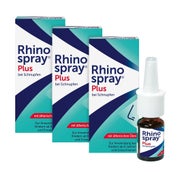 Produktabbildung: Rhinospray® Plus Dreierpack 3X10 ml