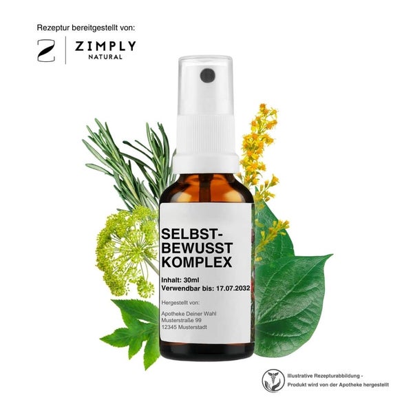 Zimply Natural SELBSTBEWUSST KOMPLEX - Pflanzbasierte Rezeptur 30 ml