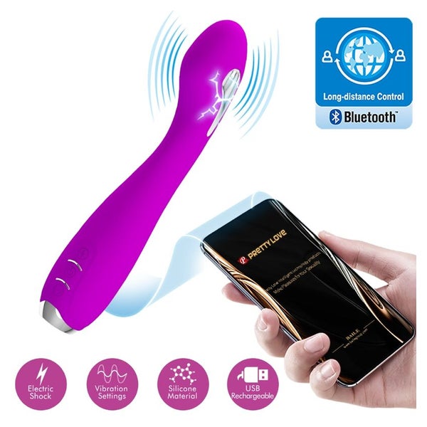 Pretty Love - "Hector" Elektroschock-Vibrator mit App 1 St