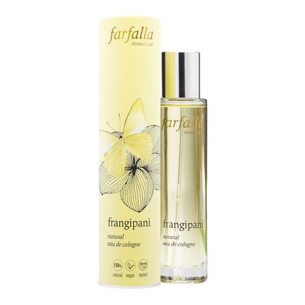 Farfalla frangipani, natural eau de cologne Bio