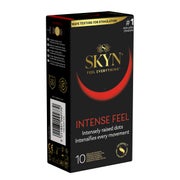 Intense Feel Kondome 10 Stück – latexfrei & genoppt (10 Kondome) 10 St