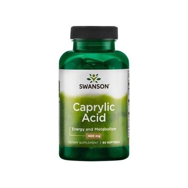 Caprylic Acid 600 mg, Kapseln 60 St