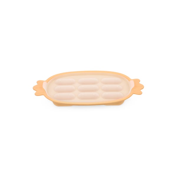 Eiswürfelform für Fruchtsauger - Apricot