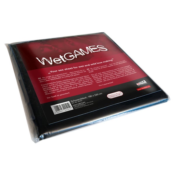 WetGAMES Sex-Laken, 180 x 220 cm, wasserfestes PVC-Laken (1 Stück) 1 St