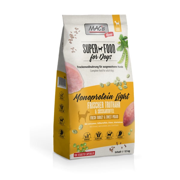 MAC's DOG - Monoprotein Senior/Light 12 kg