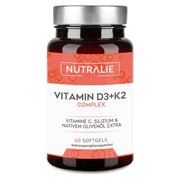 Nutralie Vitamin D3+k2 Complex 60 St
