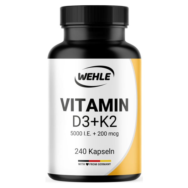 Vitamin D3 K2 Depot - 240 Kapseln - Wehle 240 St