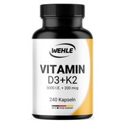Vitamin D3 K2 Depot - 240 Kapseln - Wehle 240 St