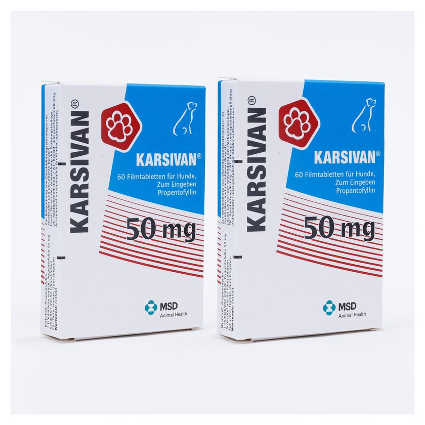 Set Karsivan 50 mg 2X60 St