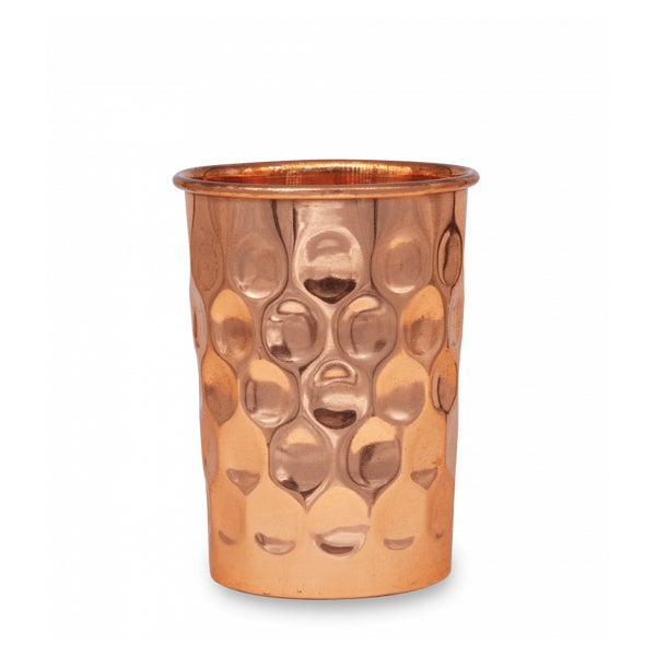 Govinda - Kupfer Trinkbecher Diamant 350 ml