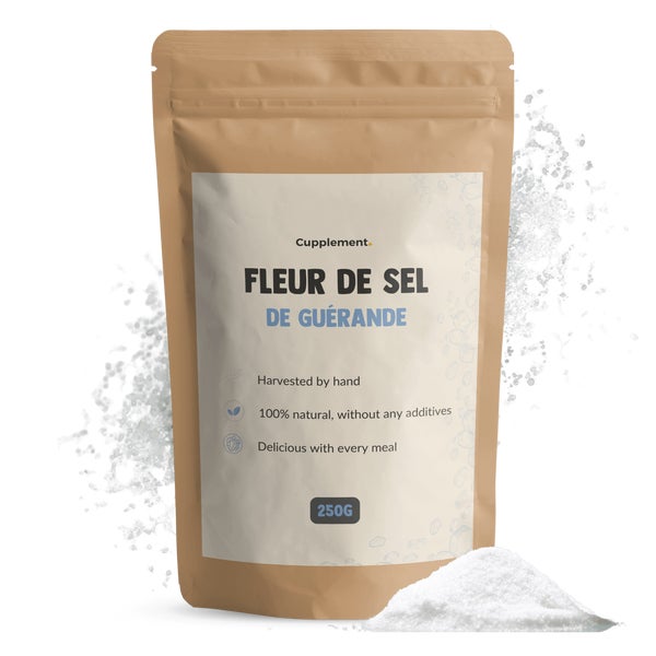 Cupplement® Salzblume von Guérande Feines Meersalz 250 g