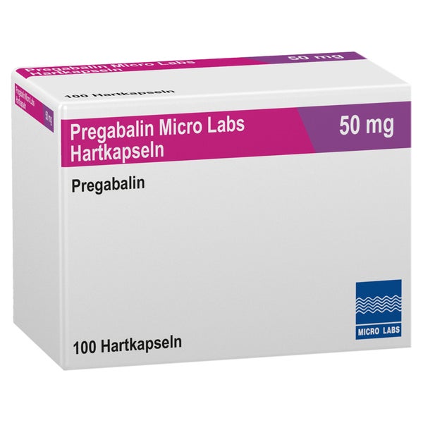Pregabalin Micro Labs 50 Mg Hartkapseln 100 St