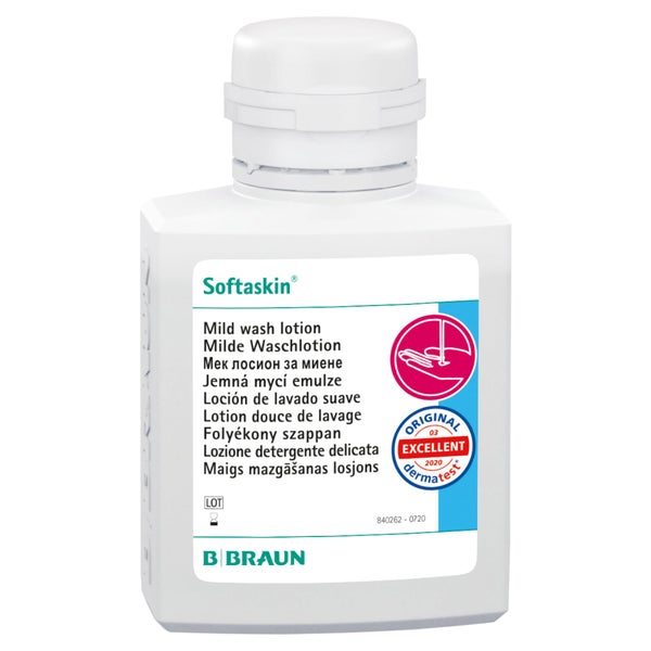 B. Braun Waschlotion Softaskin, angenehmer Duft - 100 ml – Ovalflasche 100.0 ml