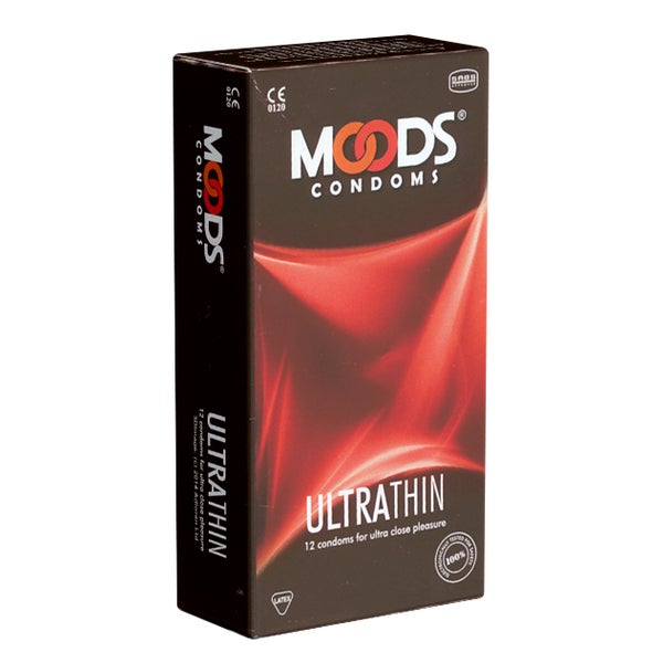 «Ultra Thin Condoms», 12 Stück, rosa, ultradünn (0,055 mm) (12 Kondome) 12 St