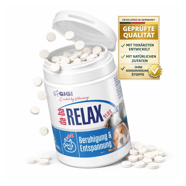 GIGI VET da-ba RELAX Plus Für Hunde und Katzen 90 St