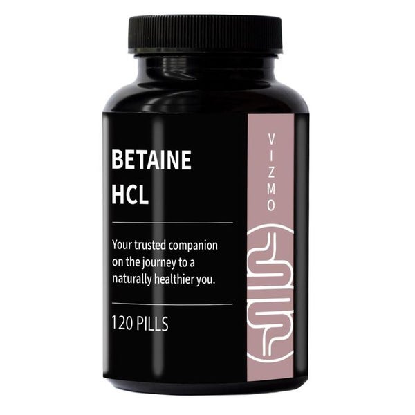 Vizmo Verdauungsenzym Betain HCL Kapseln 120 St